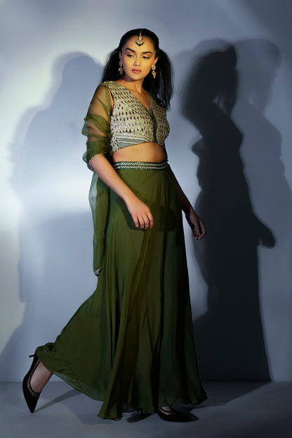 Sharara pant set
