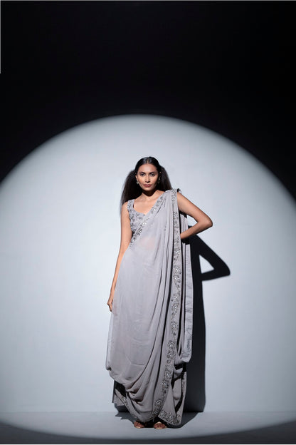 Open saree set